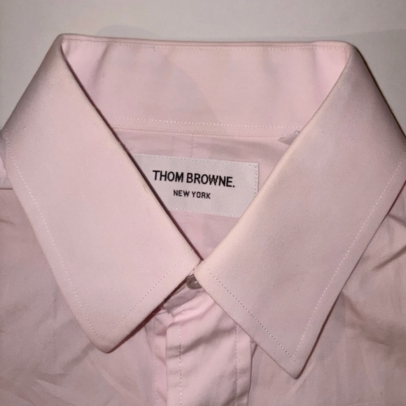Thom Browne Light Pink Dress Shirt